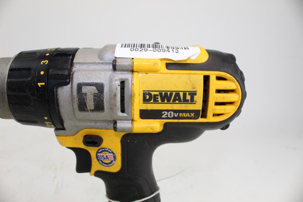 Dewalt Dcd985 Drill Driver Hammerdrill Property Room