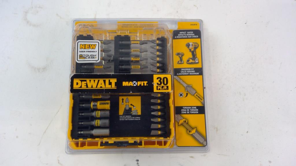 Dewalt drill bit set property room