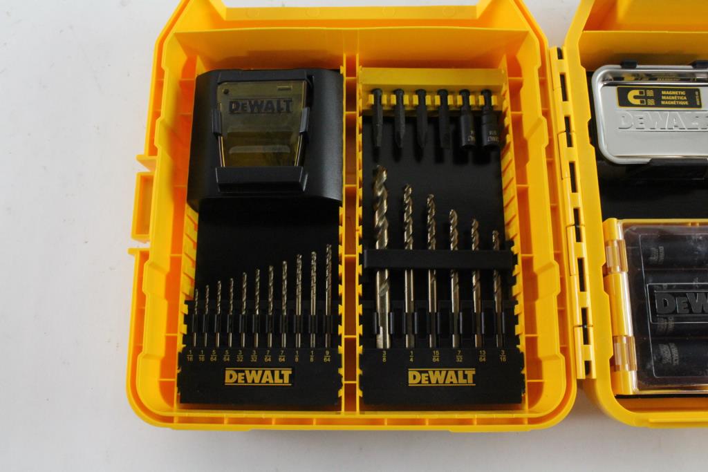 Dewalt drill bit set property room