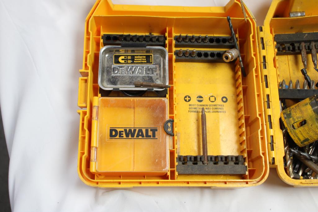 Dewalt Drill Bits, 20+ Pieces Property Room