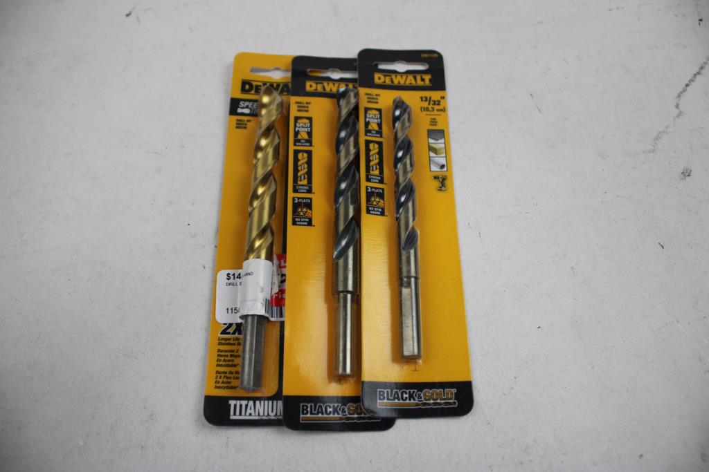 Dewalt Drill Bits, 6 Pieces