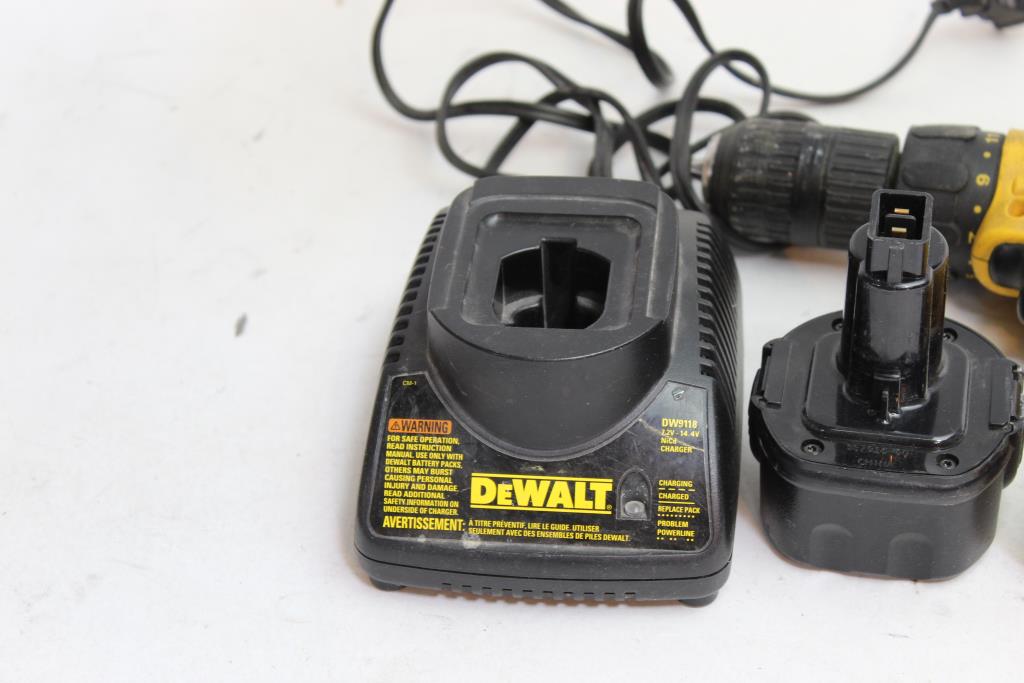 Dewalt Drill With Battery And Charger 3 Pieces Property Room