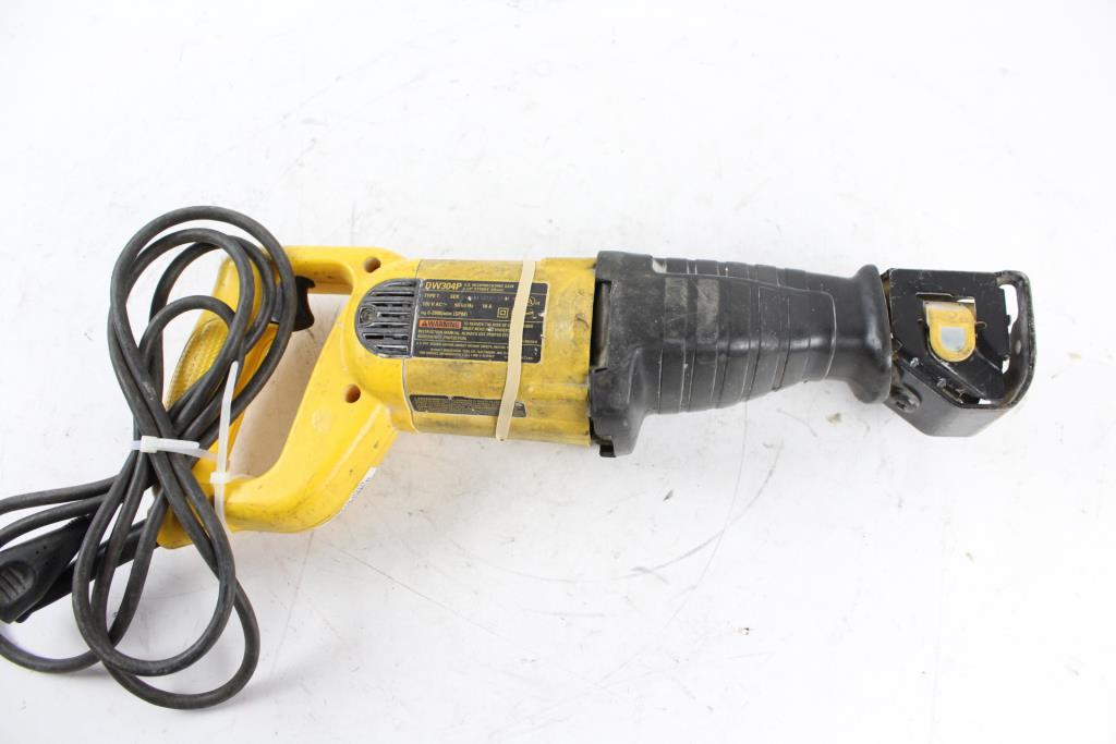 Dewalt DW304P Reciprocating Saw Property Room