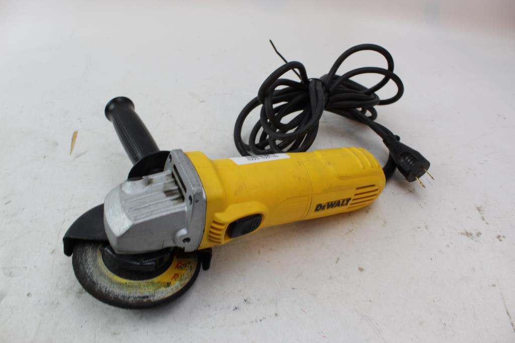 DeWalt DW818 Corded Angle Grinder Property Room