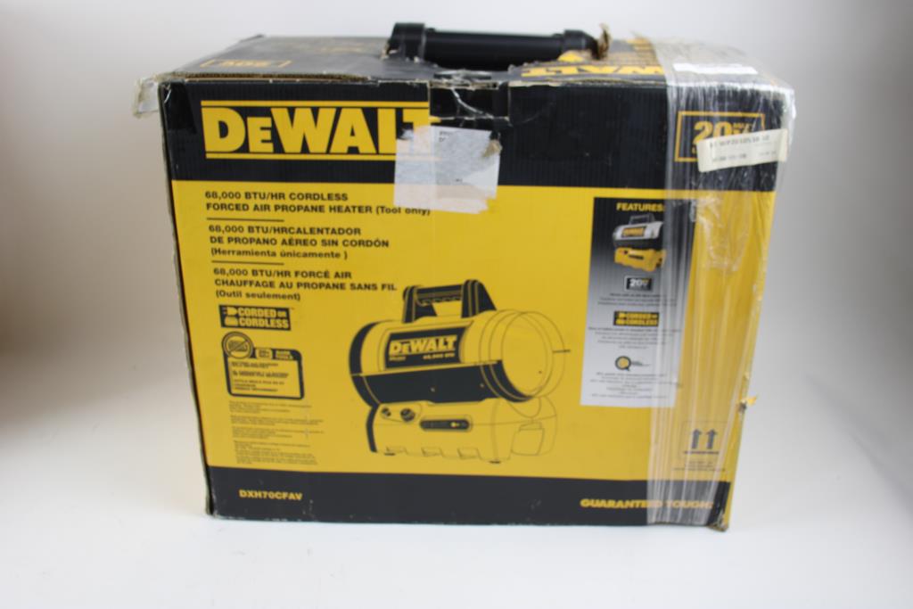 Dewalt Forced Air Propane Heater
