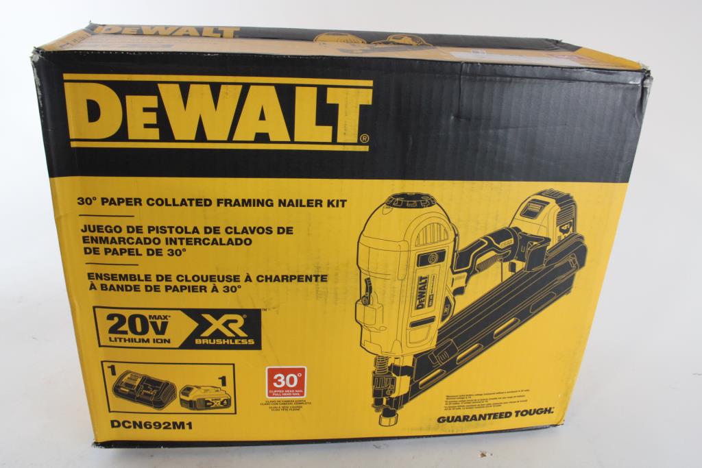 Dewalt Framing Nailer Kit Property Room