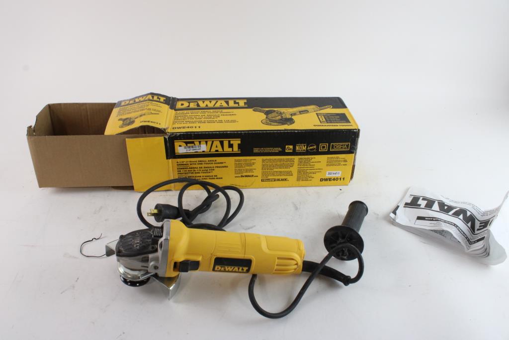 DeWalt Grinder Property Room
