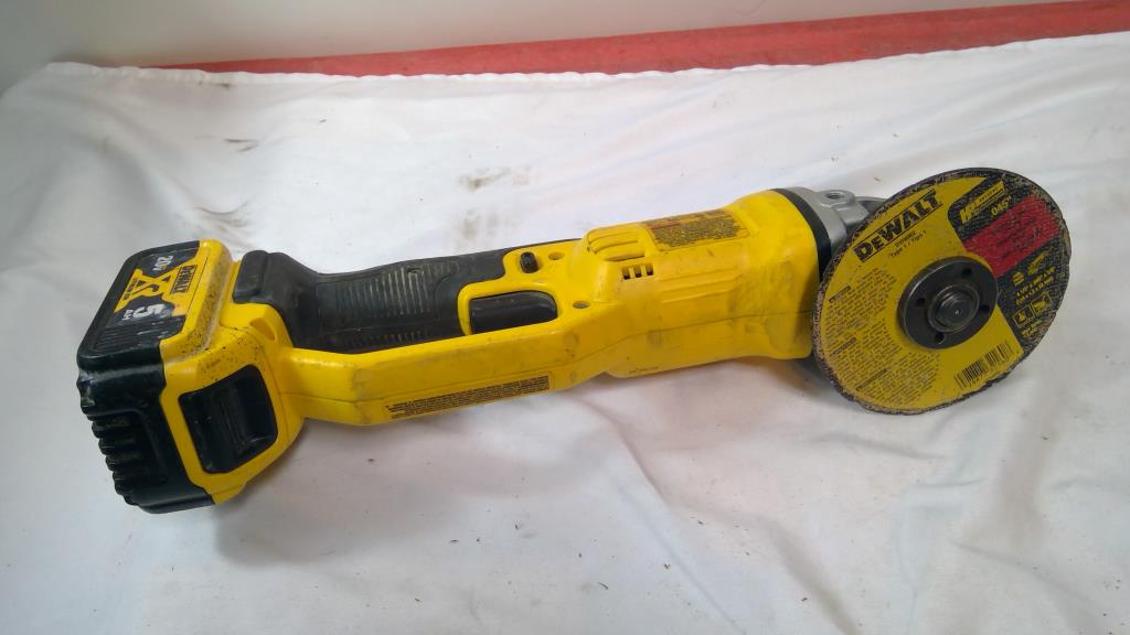 DeWalt Grinder Property Room