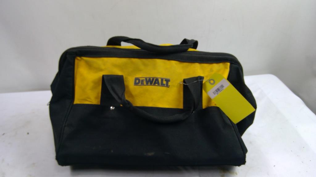 Dewalt Hammer Drill, 18V Cordless Circular Saw, & Dewalt Tool Bag