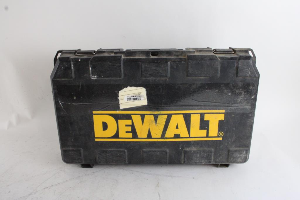 DeWalt Hammer Drill With Case Property Room