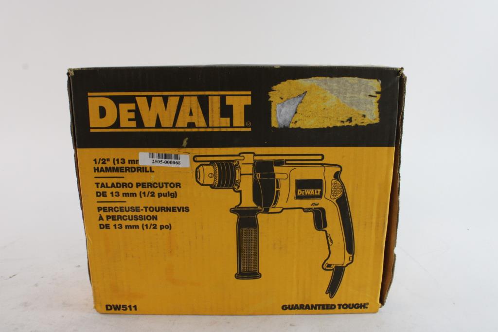 DeWalt Hammerdrill Property Room