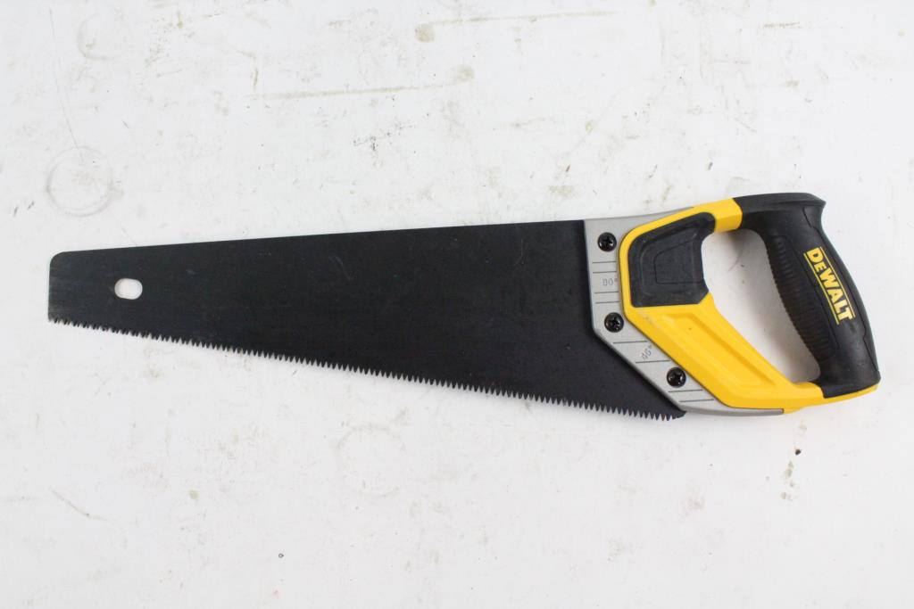 Dewalt Hand Saw Property Room