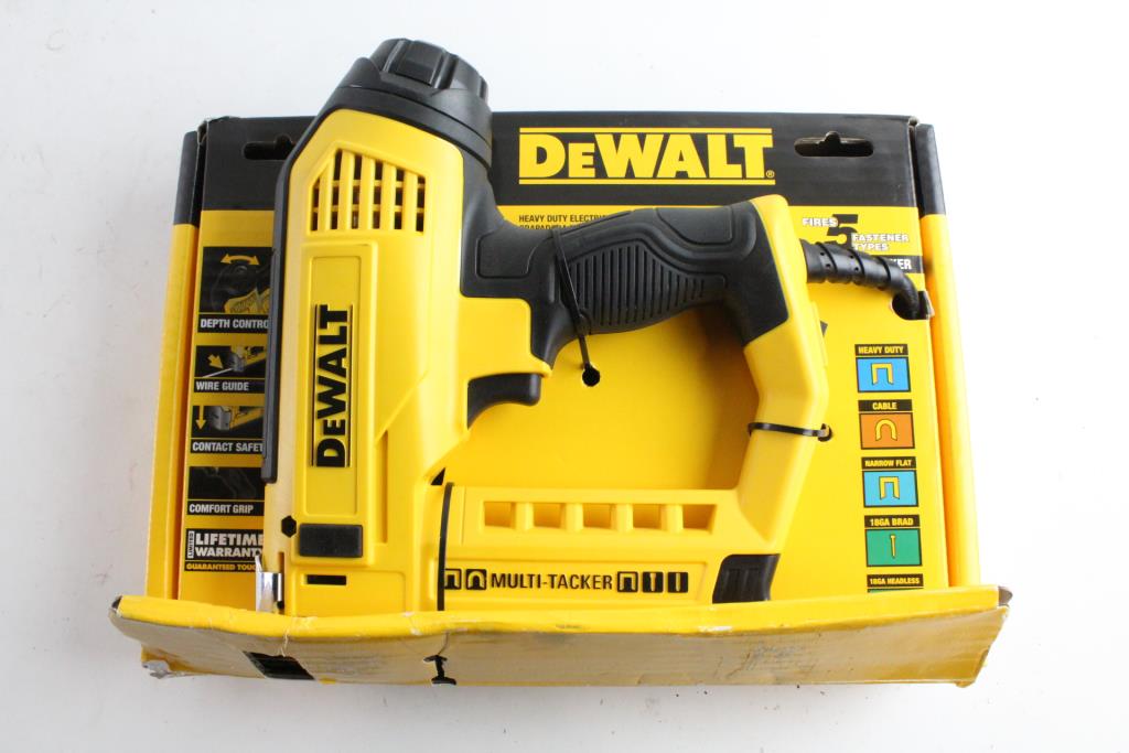 DeWalt Heavy Duty Electric Nailer/ Stapler Property Room