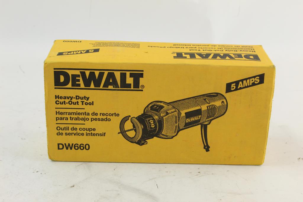 Dewalt Heavyduty Cutout Tool Property Room