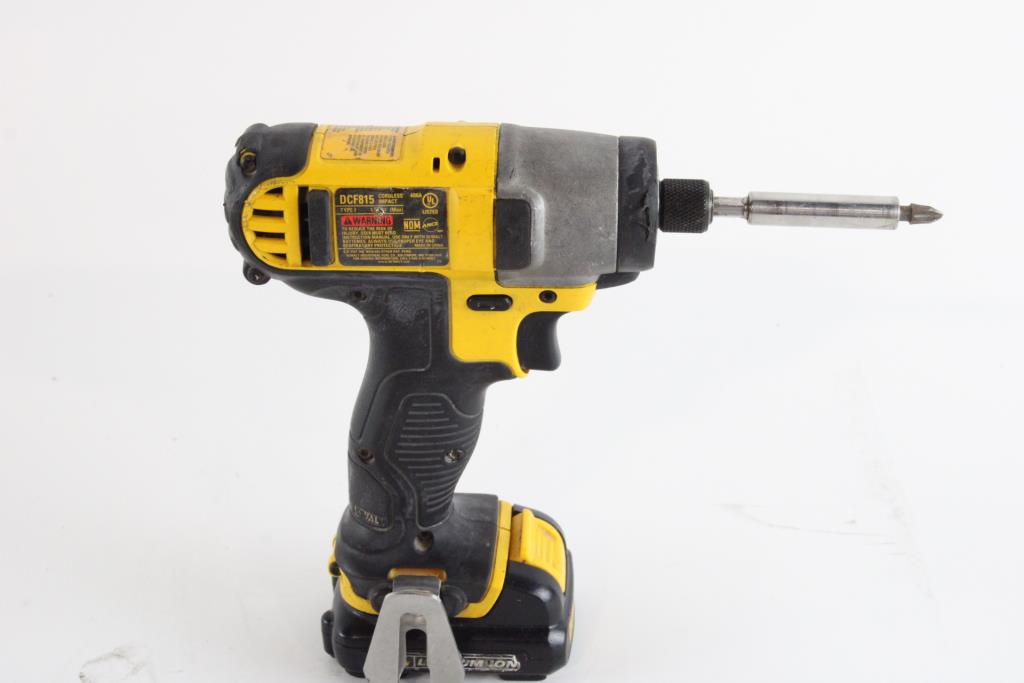 DeWalt Impact Driver Property Room