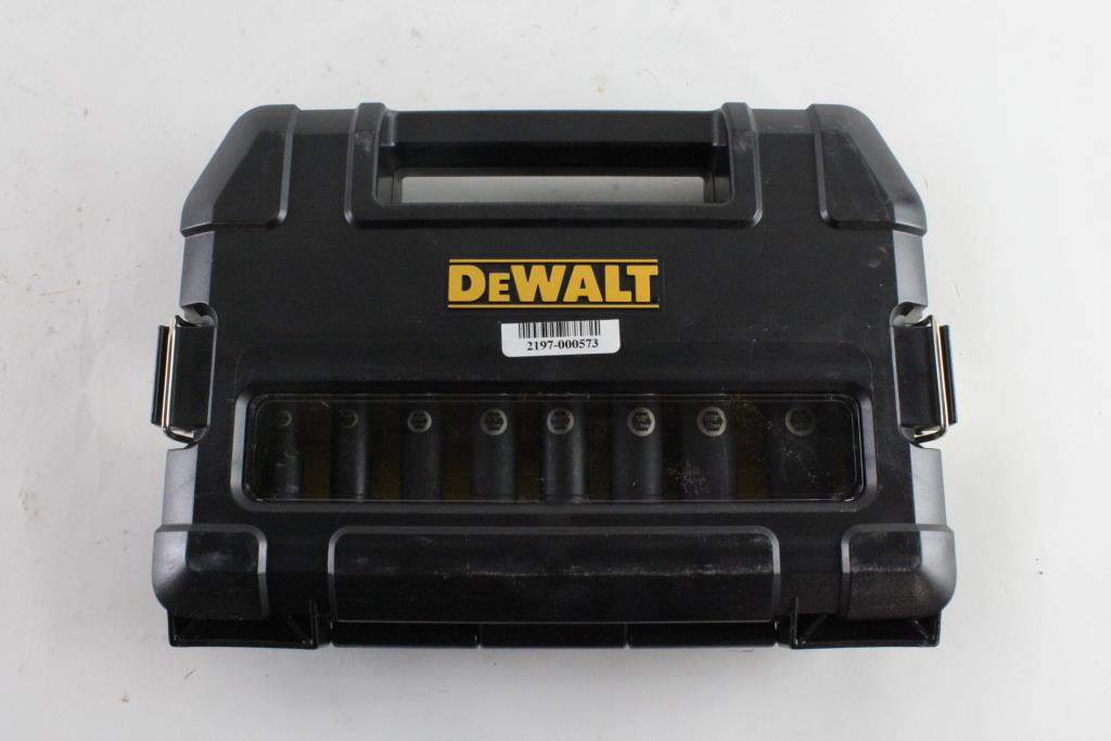 DeWalt Impact Ready 10 Piece Socket Set Property Room