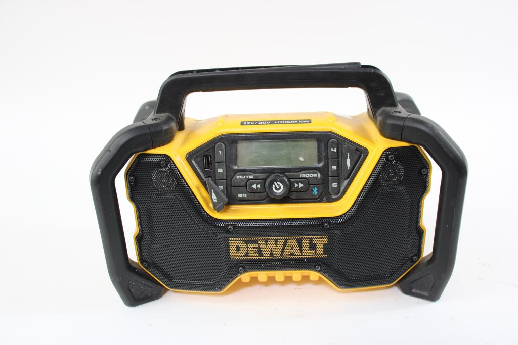 Dewalt Jobsite Bluetooth Radio Property Room