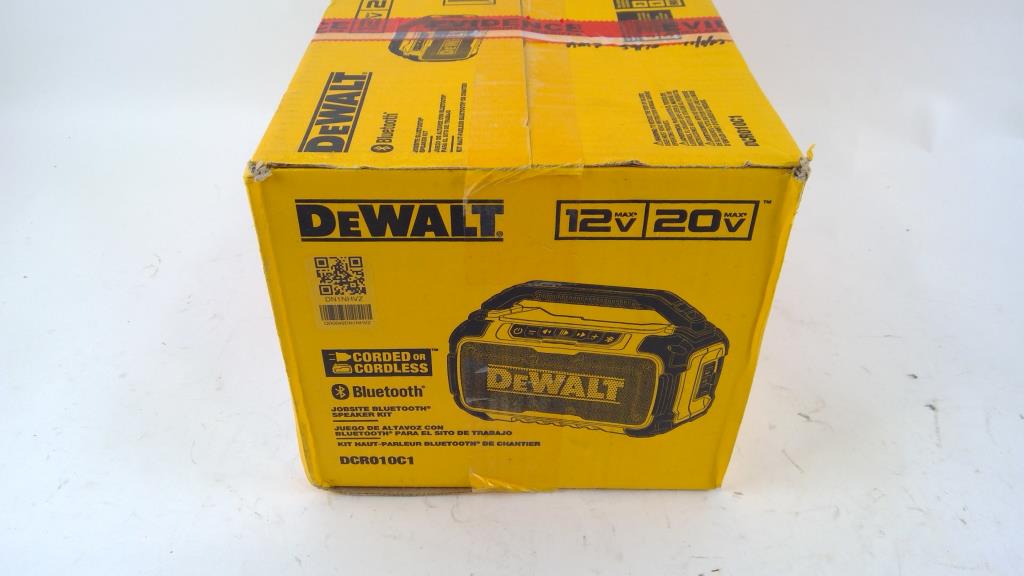 Dewalt Jobsite Bluetooth Speaker Kit