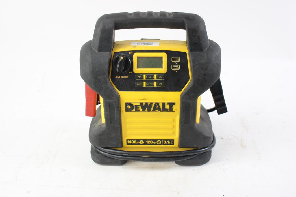 Dewalt Jump Starter Property Room