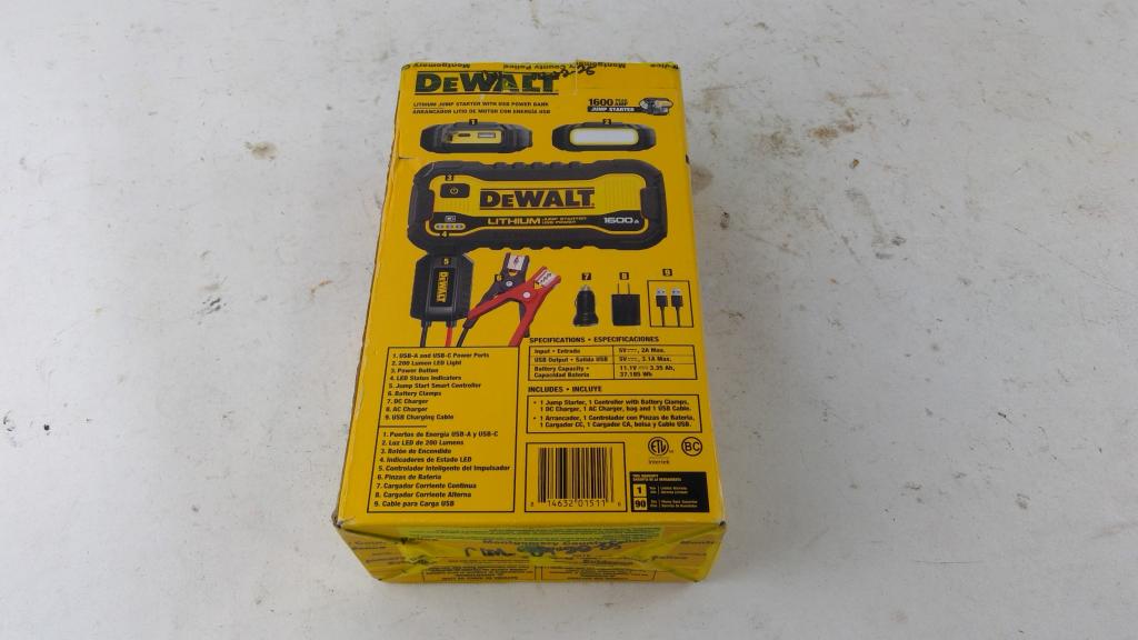 DeWalt Jump Starter