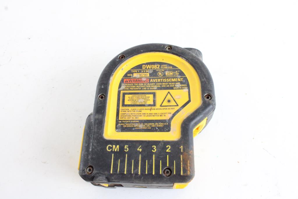 DeWalt Laser Plumb Bob Property Room