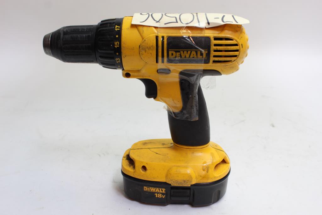 Dewalt Model DC970 Cordless Drill Property Room