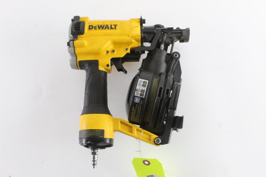 DeWalt Pneumatic Coil Roofing Nailer Property Room