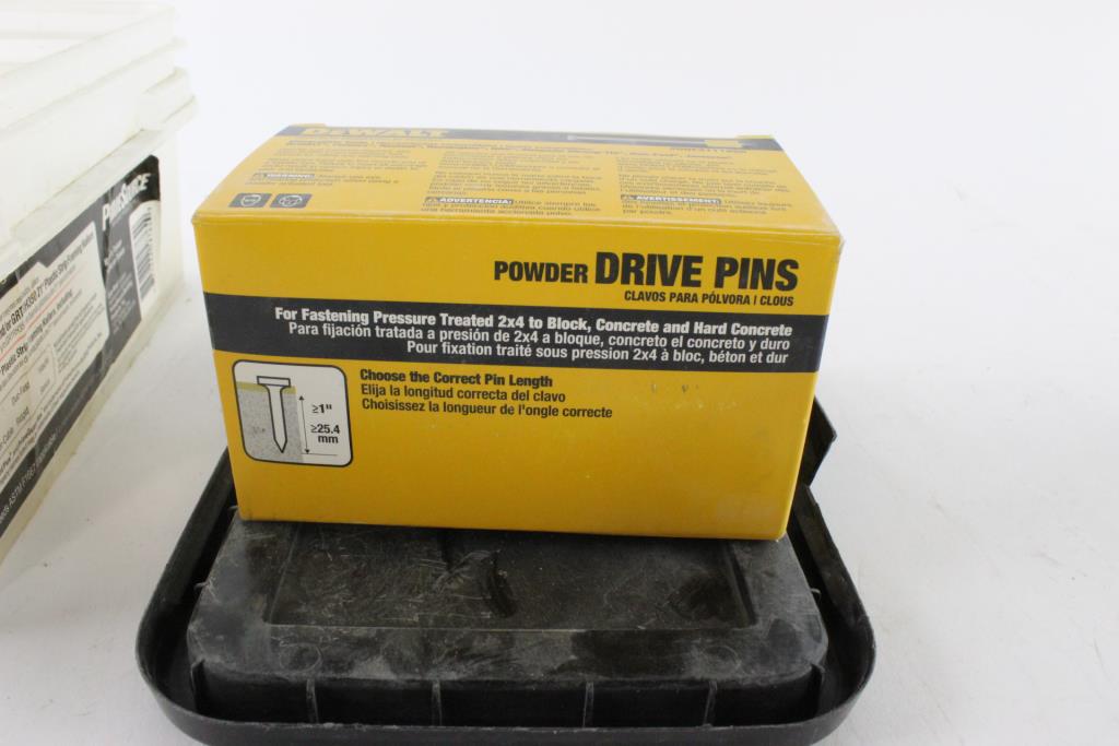 DeWalt Powder Drive Pins Property Room