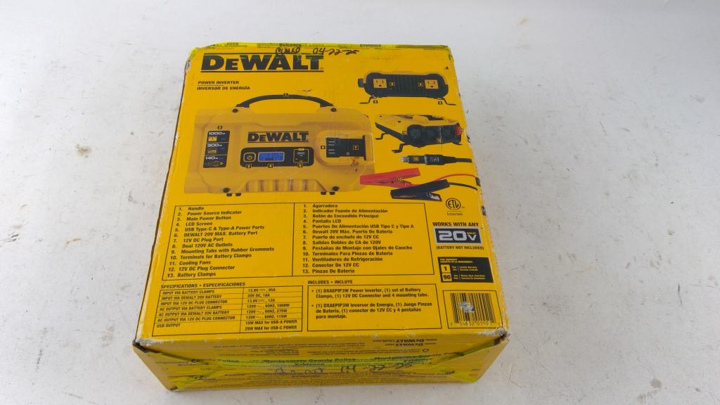 DeWalt Power Inverter