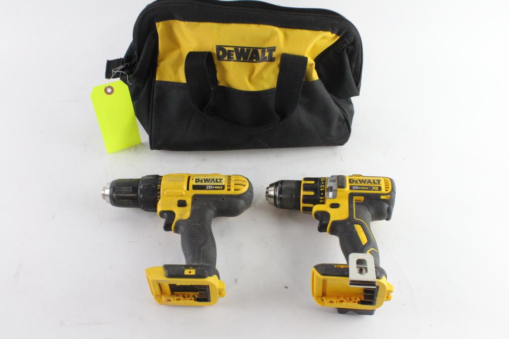 DeWalt Power Tool Bulk Lot, 2 Pieces Property Room