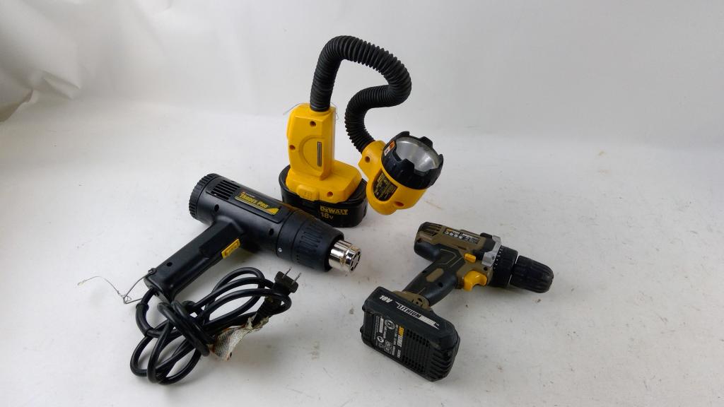 Dewalt Rechargable Light And More 3 Pieces