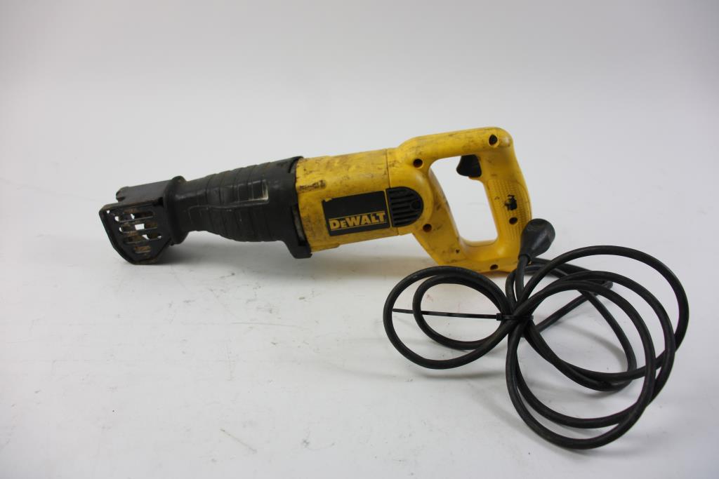 Dewalt Reciprocating Saw Property Room