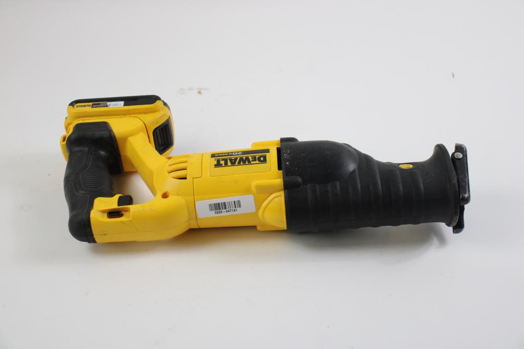 Dewalt Reciprocating Saw Property Room