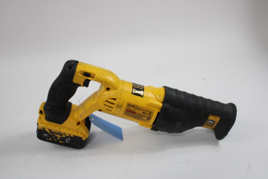 Dewalt Reciprocating Saw Property Room