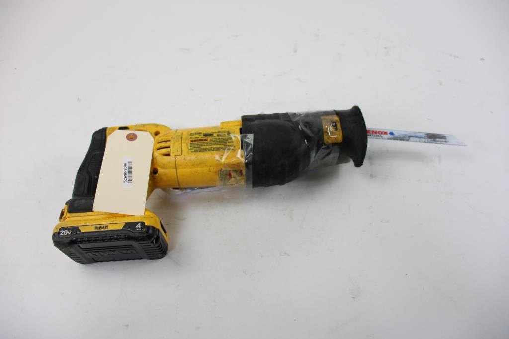 Dewalt Reciprocating Saw Property Room