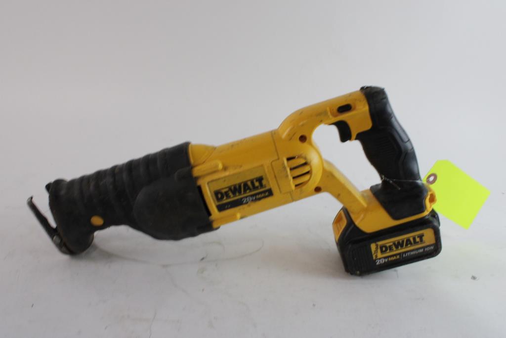 DeWalt Reciprocating Saw Property Room