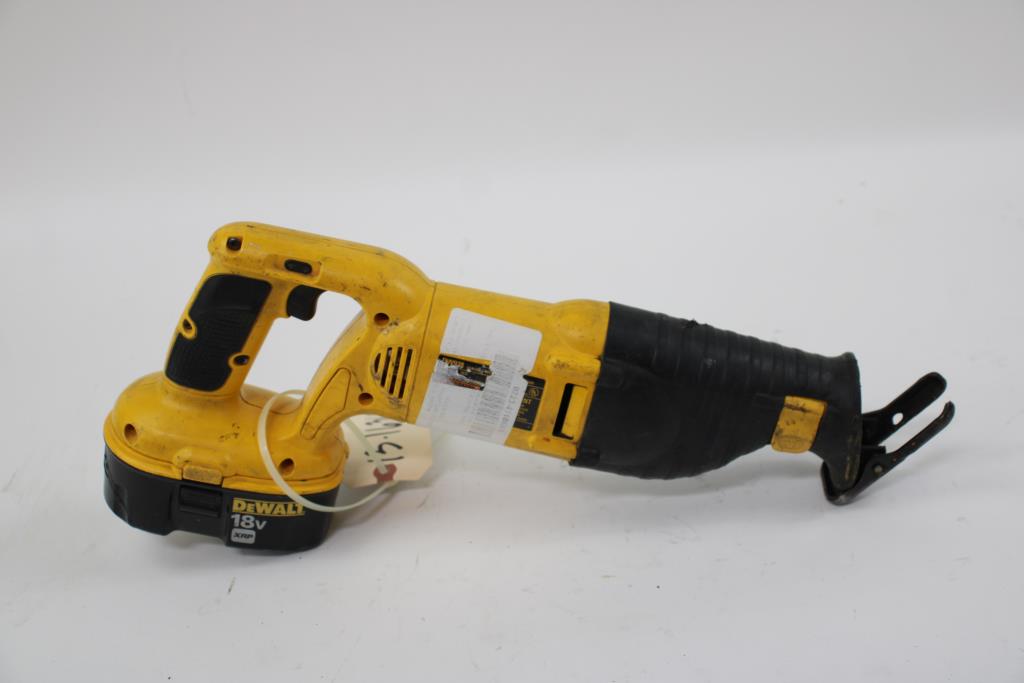 Dewalt Reciprocating Saw Property Room