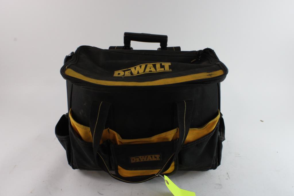 DeWalt Rolling Bag With Tools & Equipment, 20+ Pieces Property Room