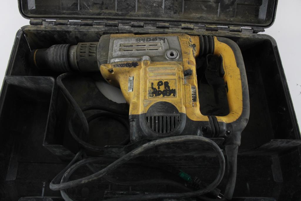 Dewalt Rotary Hammer With Case Property Room