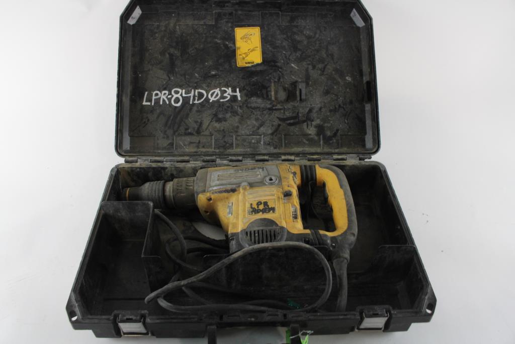 Dewalt Rotary Hammer With Case Property Room