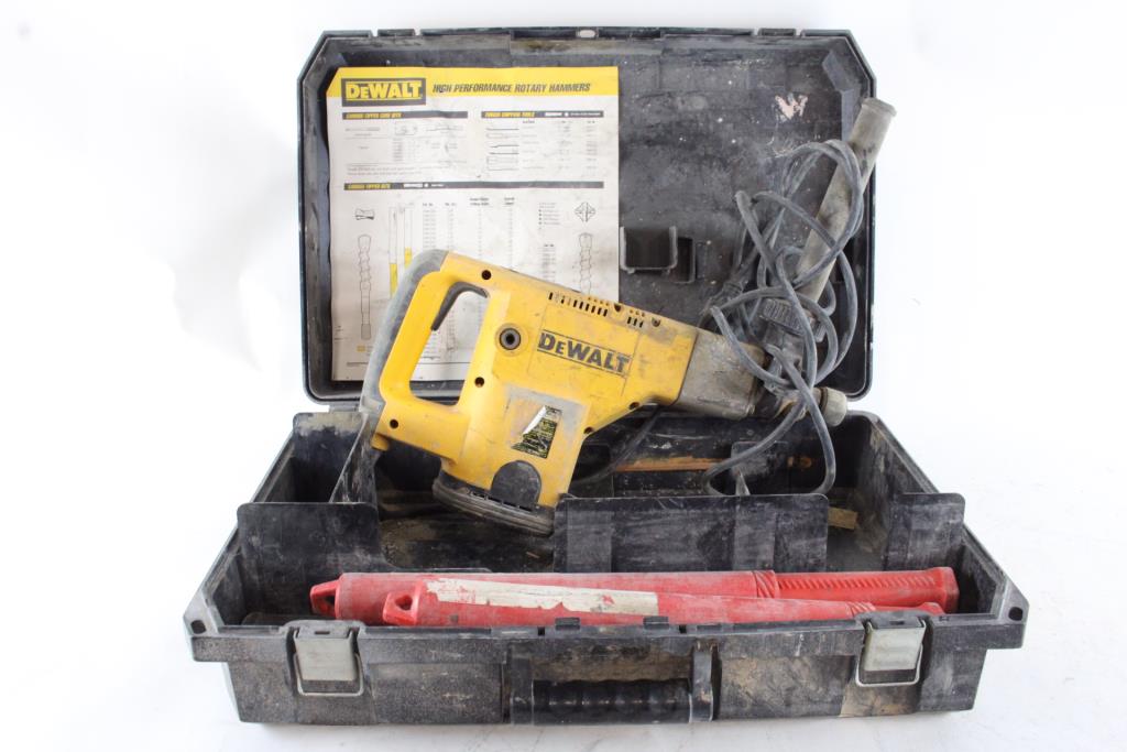 DeWalt Rotary Hammer With Case Property Room