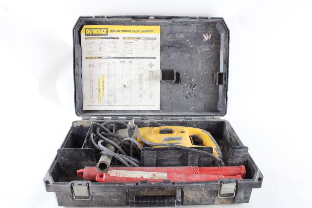 DeWalt Rotary Hammer With Case Property Room