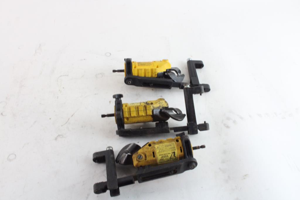DeWalt Shear Attachments, 3 Pieces Property Room