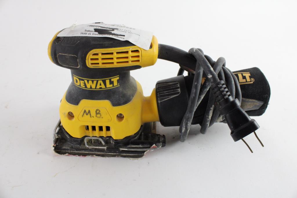 DeWalt Sheet Palm Sander Property Room