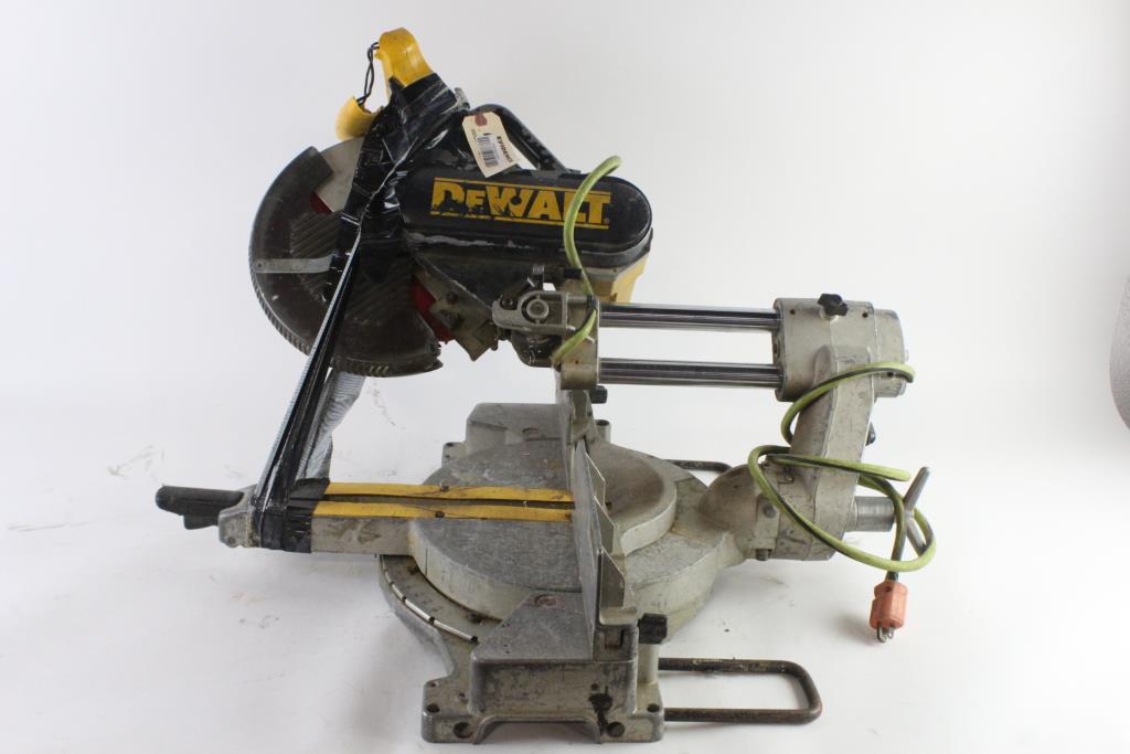DeWalt Slide Compound Miter Saw, Sold For Parts Property Room