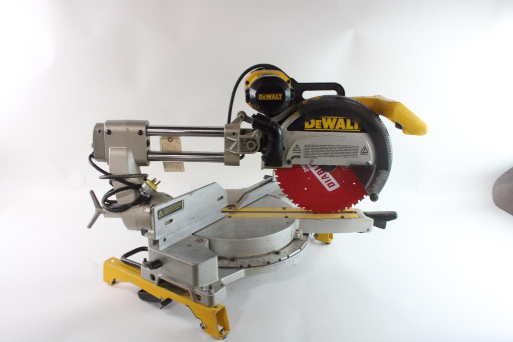DeWalt Sliding Compound Miter Saw Property Room