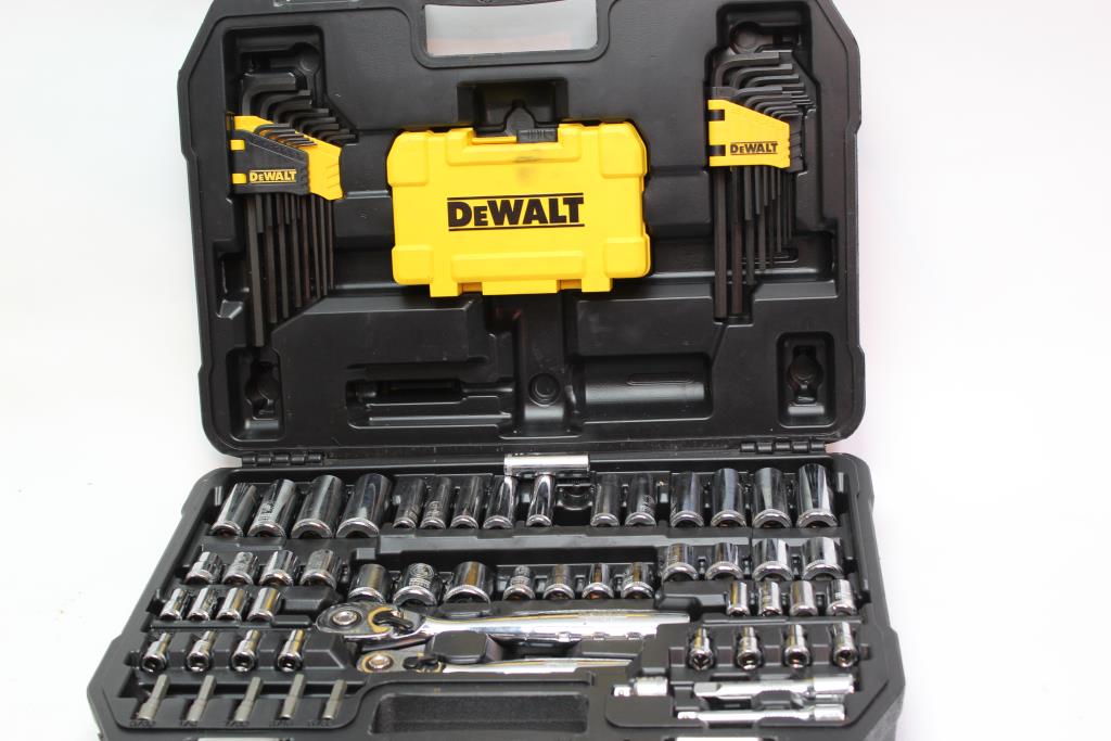 Dewalt Socket Tool Set, Apollo Tool Kit 2 Pieces Property Room