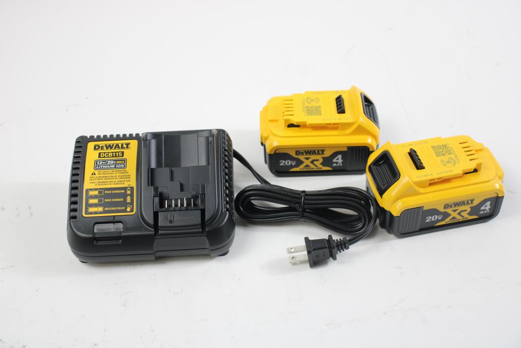 Dewalt Tool Bag With Hammer Drill/ Drill Driver, Impact Driver, Battery