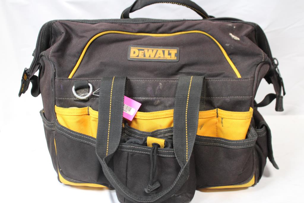 Dewalt Tool Bag, Wrenches, Screwdrivers, Drill Bits & More