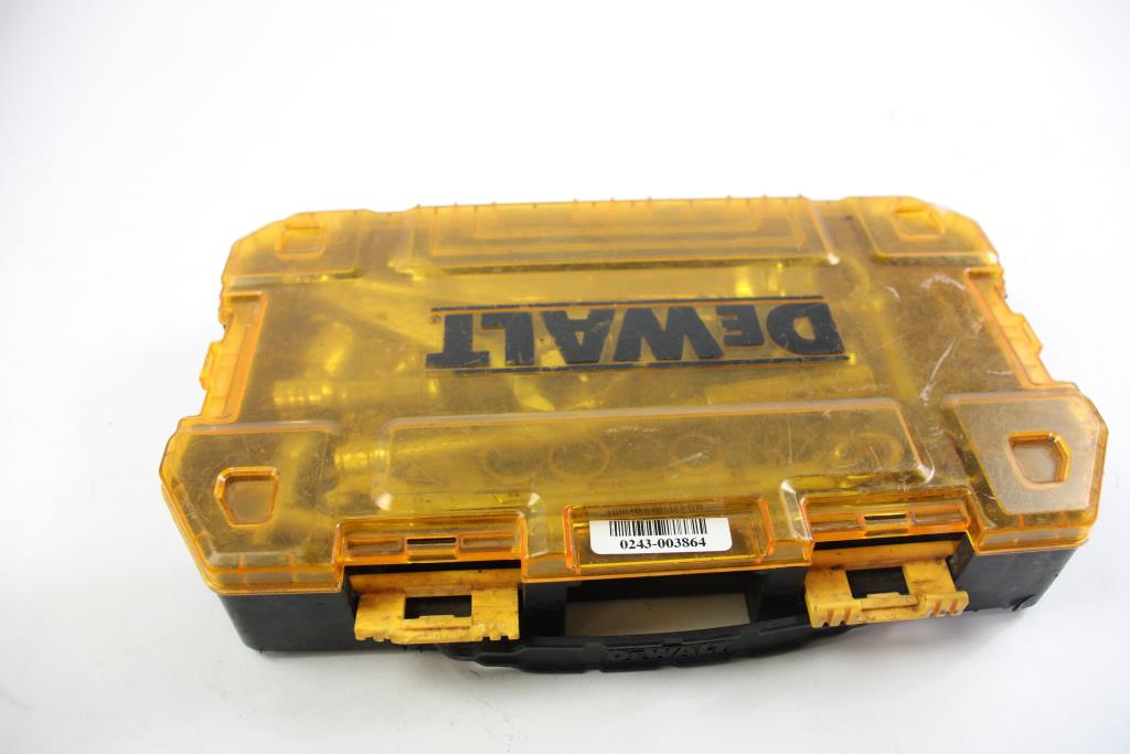 Dewalt Tool Box With Wrenches, Nuts And More, 5+ Pieces Property Room